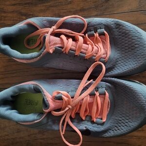 Nike Gray and Pink Running Shoes